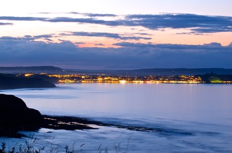 Evening Coastal Scene