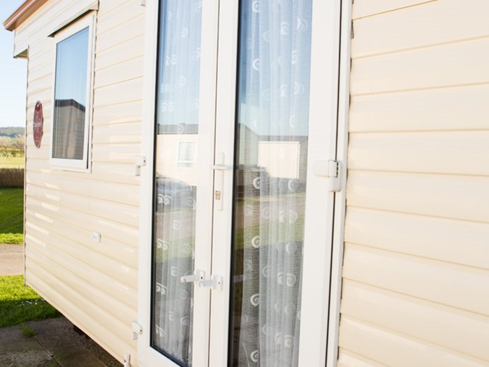 French doors caravanlet.co.uk